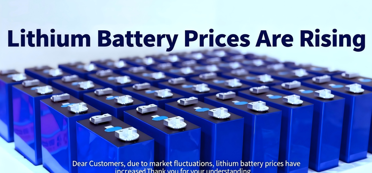 Price Adjustment Notice for Lithium Batteries