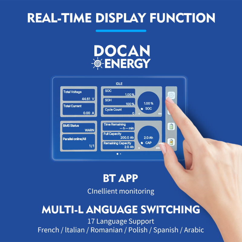 USA stocks PANDA 51.2V 628Ah 32KWh Moveable Battery pack with M8 terminals