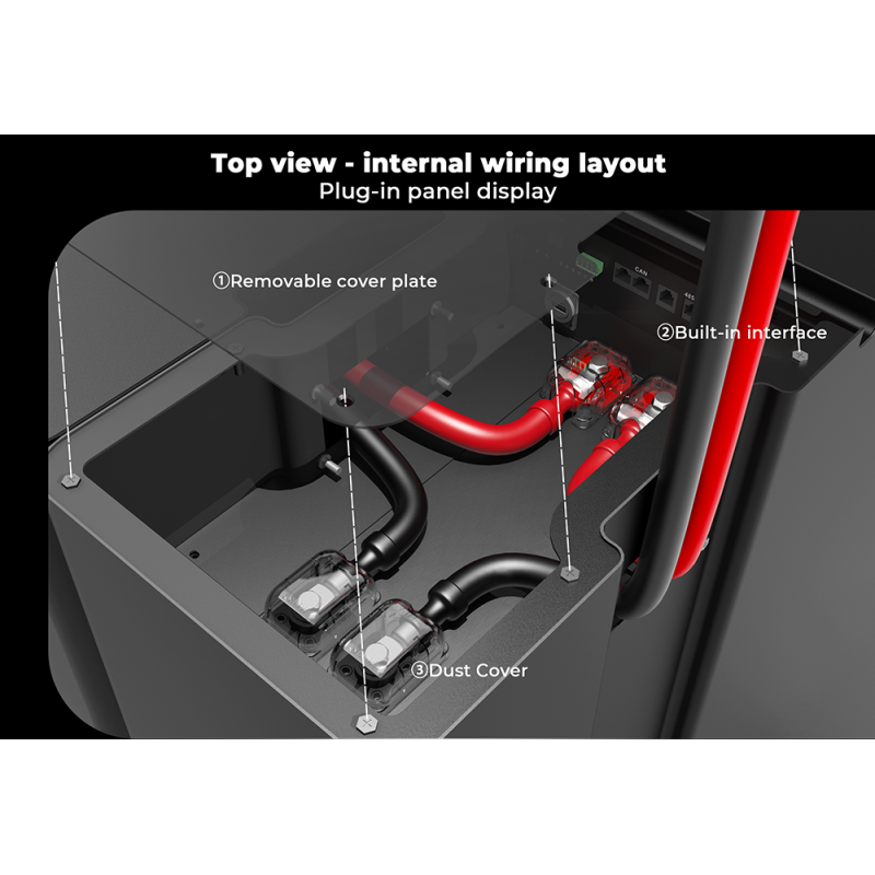 USA stocks DO-NOON 51.2V 300Ah 15KWh moveable Battery pack with WIFI