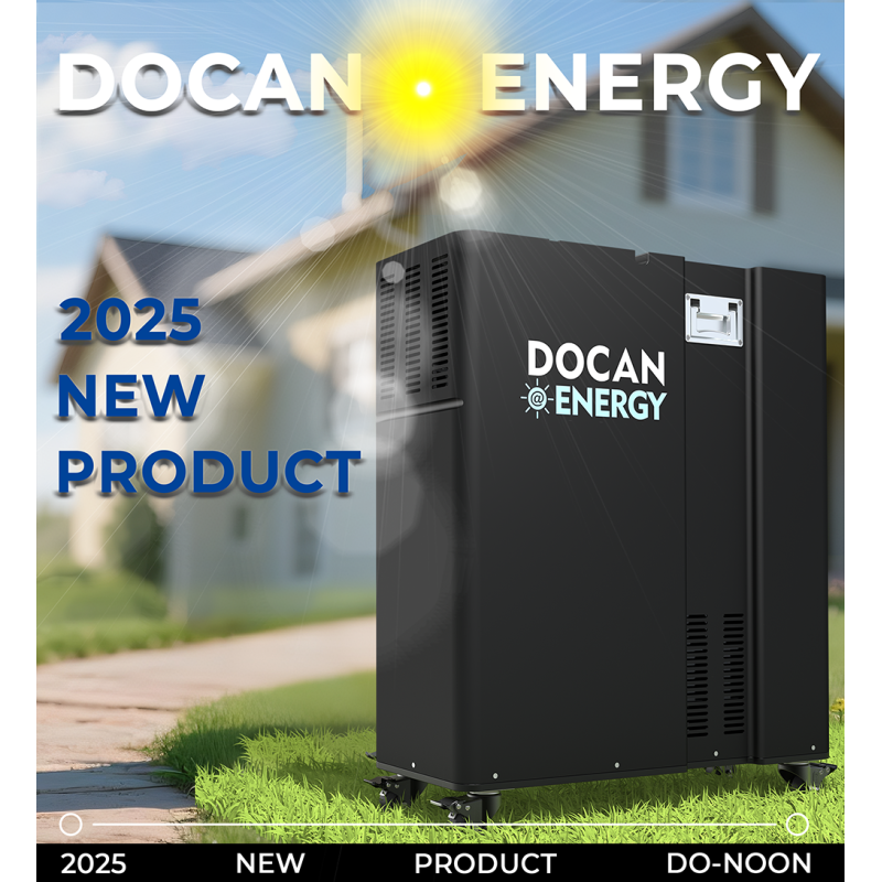 (China stocks) Newest DO-NOON 51.2V 300Ah 15KWh moveable Battery pack with WIFI