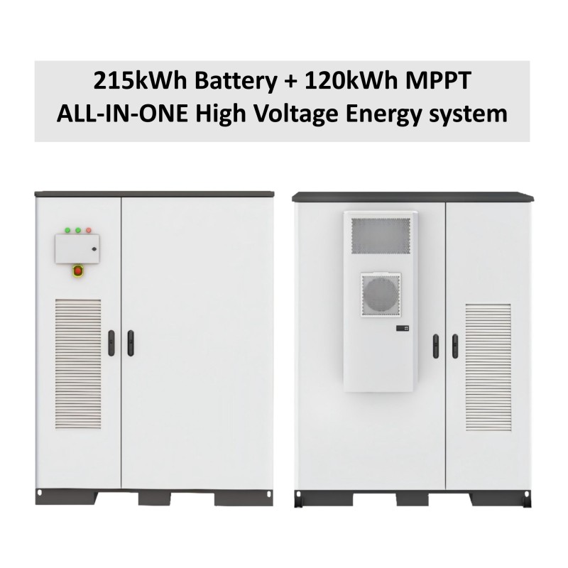 (China stocks) 215kWh 768V 280Ah High Voltage Industrial Energy Storage Battery System