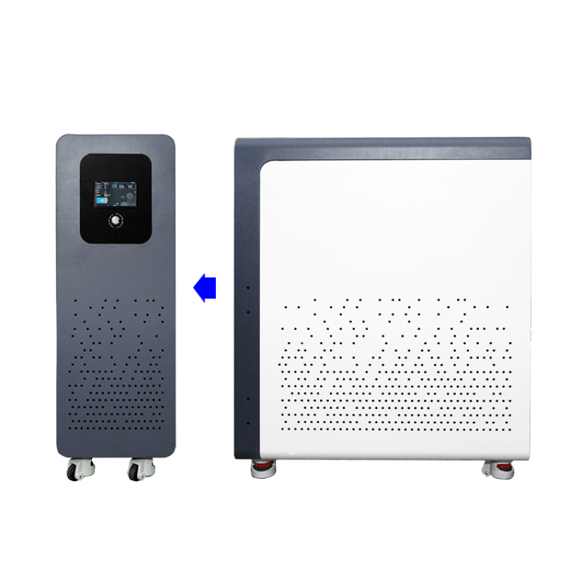 USA stocks 51.2V 300Ah 15KWh moveable Battery pack with 200A BMS and touch screen WIFI/Bluetooth