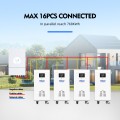 USA stocks Docan Energy 32kWh 51.2V 628Ah moveable Battery pack with 200A BMS and touch screen WIFI/Bluetooth