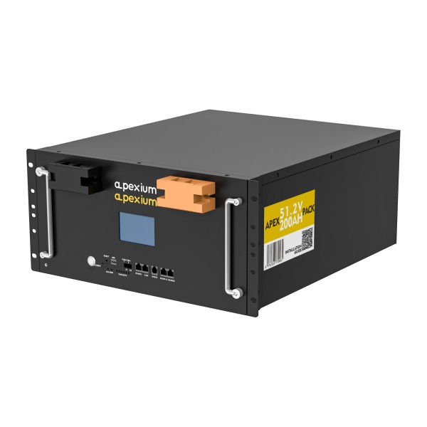 (China stocks) Rack mounted 51.2V 200Ah 10KWh Lifepo4 battery pack