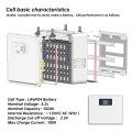 (China stocks) Wall mounted 51.2V 100Ah 5KWh Lifepo4 battery pack