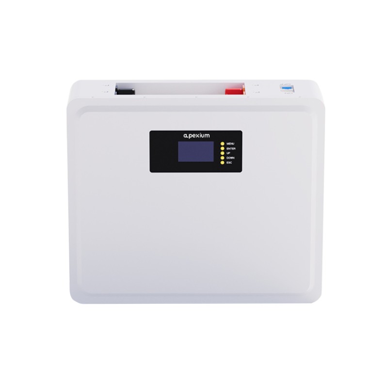 (China stocks) Wall mounted 51.2V 100Ah 5KWh Lifepo4 battery pack