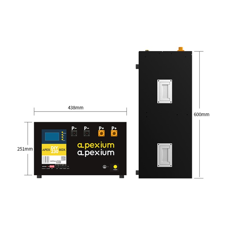(China stocks) Apexium stackable 48V DIY 230 kits with 200A BMS (China stocks) Apexium stackable 48V DIY 230 kits with 200A BMS