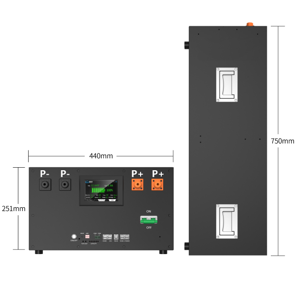 USA stocks Apexium S3 51.2V 314Ah 16KWh moveable Battery pack with JK PB2A16S20P V19 BMS