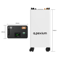 (China stocks) Apexium Stand V3 48V DIY 280/304 kits with JK PB2A16S20P V19 BMS and DC breaker