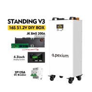 (China stocks) Apexium Stand V3 48V DIY 280/304 kits with JK PB2A16S20P V19 BMS and DC breaker