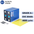 EU stocks EVE LF304 3.2V 304Ah Lifepo4 Battery Grade A HSEV