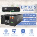 EU stocks Docan Energy stackable 48V DIY 280 304 314 kits with 200A JK PB2A16S20P V19 BMS DC breaker EU stocks Docan Energy stackable 48V DIY 280 304 314 kits with 200A JK PB2A16S20P V19 BMS DC breaker