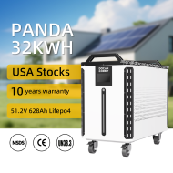 USA stocks PANDA 51.2V 628Ah 32KWh Moveable Battery pack with M8 terminals
