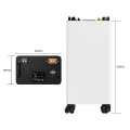 USA stocks Apexium L3 51.2V 314Ah 16KWh moveable Battery pack with JK PB2A16S20P V19 BMS USA stocks Apexium L3 51.2V 314Ah 16KWh moveable Battery pack with JK PB2A16S20P V19 BMS