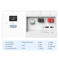 EU 51.2v 628ah 32kwh battery pack moon lifepo4 movable 200a bms wifi touch screen