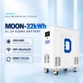USA stocks Docan Energy 32kWh 51.2V 628Ah moveable Battery pack with 200A BMS and touch screen WIFI/Bluetooth