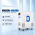 USA stocks Docan Energy MOON 48kWh 51.2V 942Ah moveable Battery pack with 200A BMS and touch screen WIFI/Bluetooth