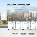 EU 51.2v 300ah lifepo4 battery pack 16kwh do-noon 200a bms wifi docan energy