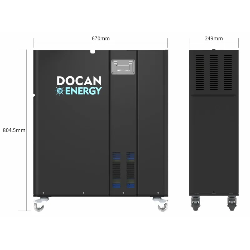 USA stocks DO-NOON 51.2V 314Ah 16KWh moveable Battery pack with WIFI