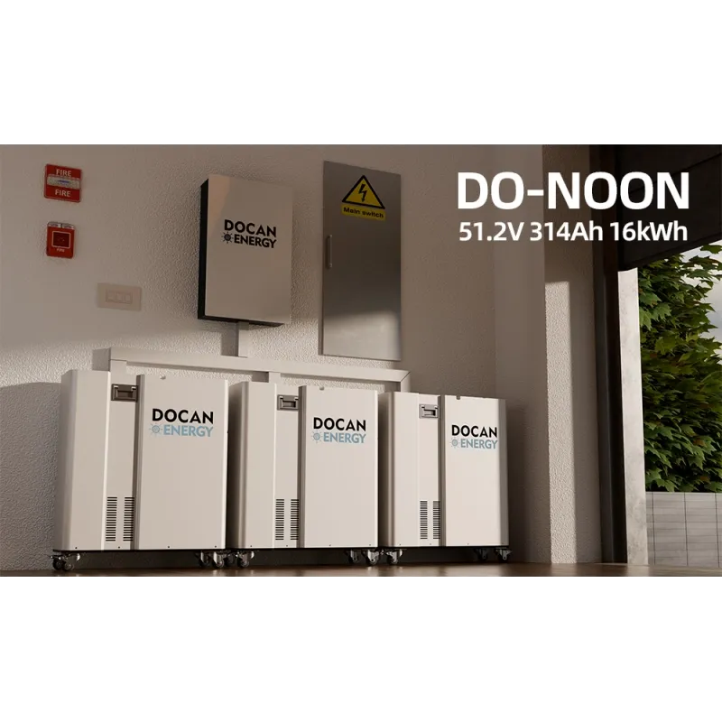 USA stocks DO-NOON 51.2V 314Ah 16KWh moveable Battery pack with WIFI
