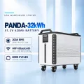 USA stocks PANDA 51.2V 628Ah 32KWh Moveable Battery pack with M8 terminals