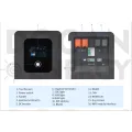 USA stocks 51.2V 300Ah 16KWh moveable Battery pack with 200A BMS and touch screen WIFI/Bluetooth