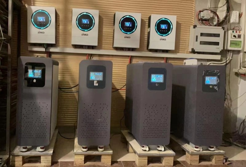Customer home battery project
