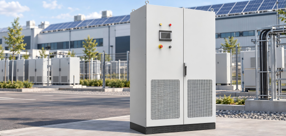 Commercial high voltage container energy storage system
