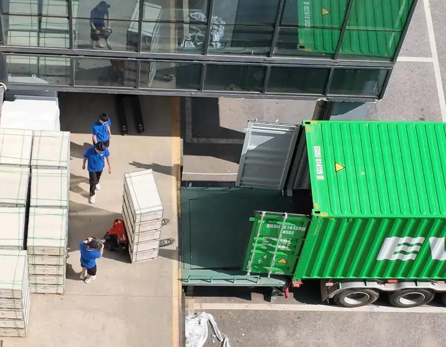 PANDA battery logistics