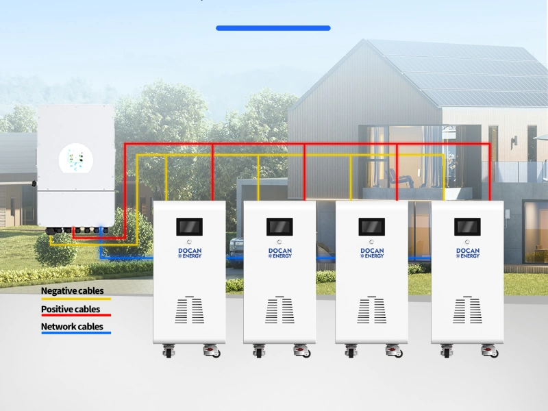 MOON 32kWh battery parallel connection