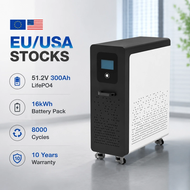 ZZ48300M 51.2V 300Ah LiFePO4 Battery